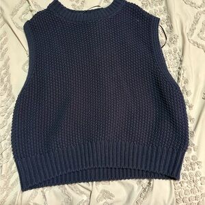 Jessica Simpson Deep Blue Knit Vest